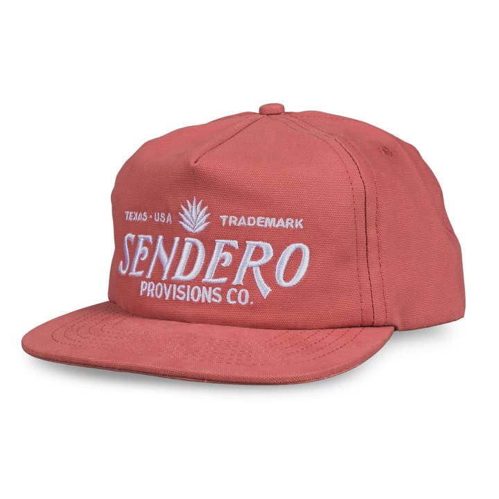 Sendero Provisions Company - Wholesale Flat Brim Cap - Unisex - Logo Hat4