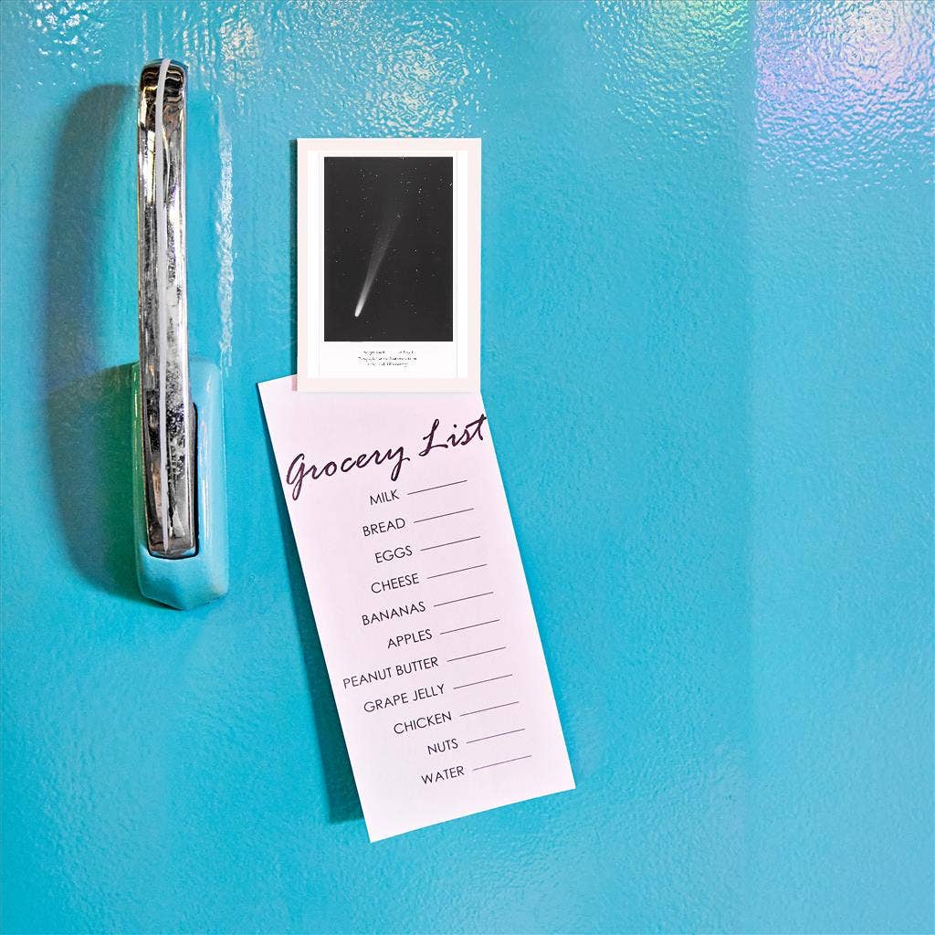 Found Image Press - Wholesale Magnet - Magnet SE-07 Halley's Comet Photograph1