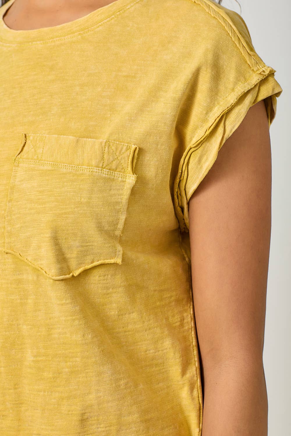 Mystree - Wholesale T-Shirt - Women's - 61119 Washed Slouchy Essential Tee27