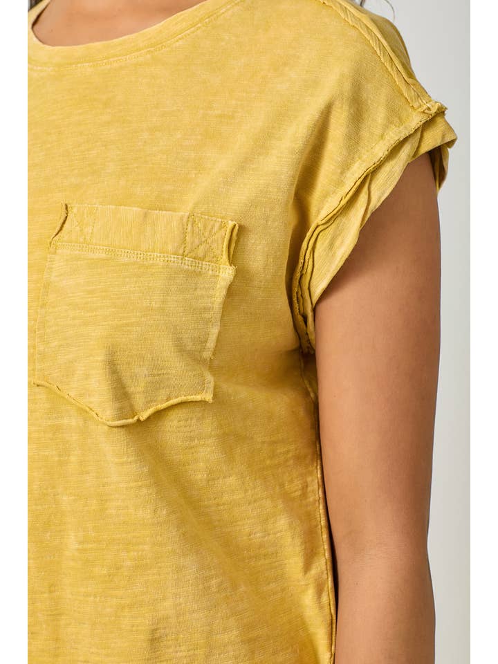 Mystree - Wholesale T-Shirt - Women's - 61119 Washed Slouchy Essential Tee27