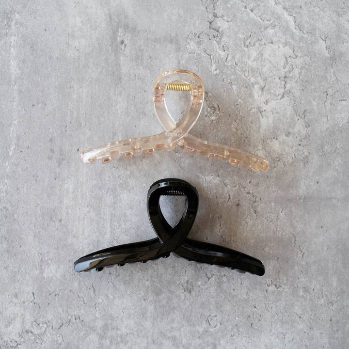 Tiepology - Wholesale Hair Clip - Women's - 5 Inch Glossy French Twist Hair Clip13