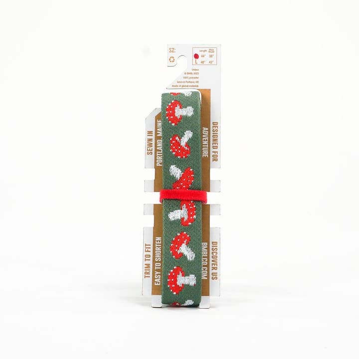 BMBL Belts - Wholesale Belt - Unisex - "Mushroom" Woven Adjustable Belt | Unisex 5