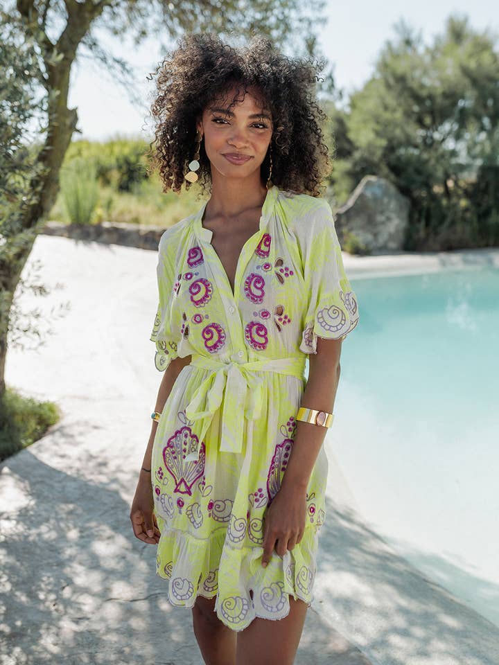 SANIBEL SHORT DRESS para venta al por mayor de Piti Cuiti