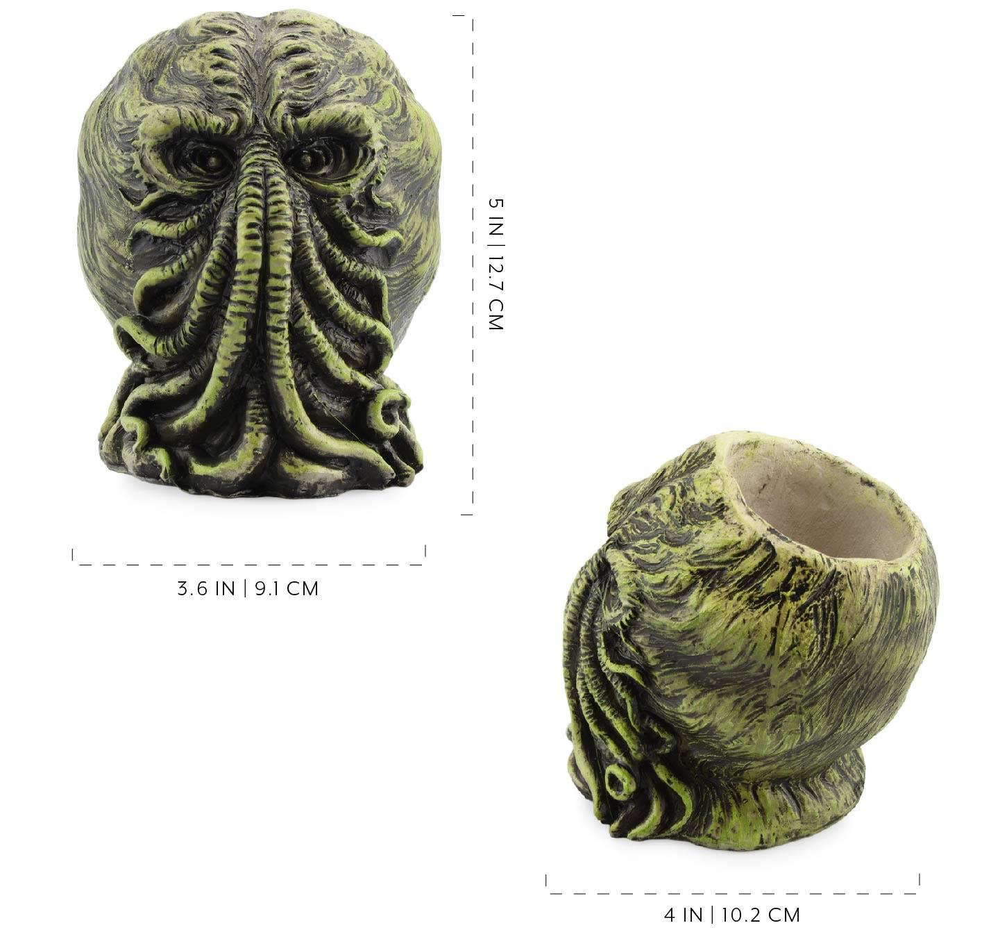 Kurated Korner – wholesale Plant pot – Toy Vault Cthulhu Resin Planter Pot12