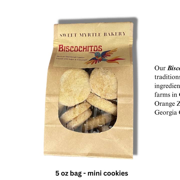 Biscochitos pour la vente par Sweet Myrtle Bakery