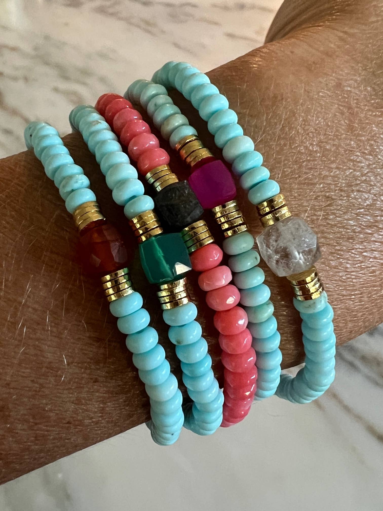 Sonya Renee Jewelry - Wholesale Beaded Bracelet - Mykonos Bracelet Series4
