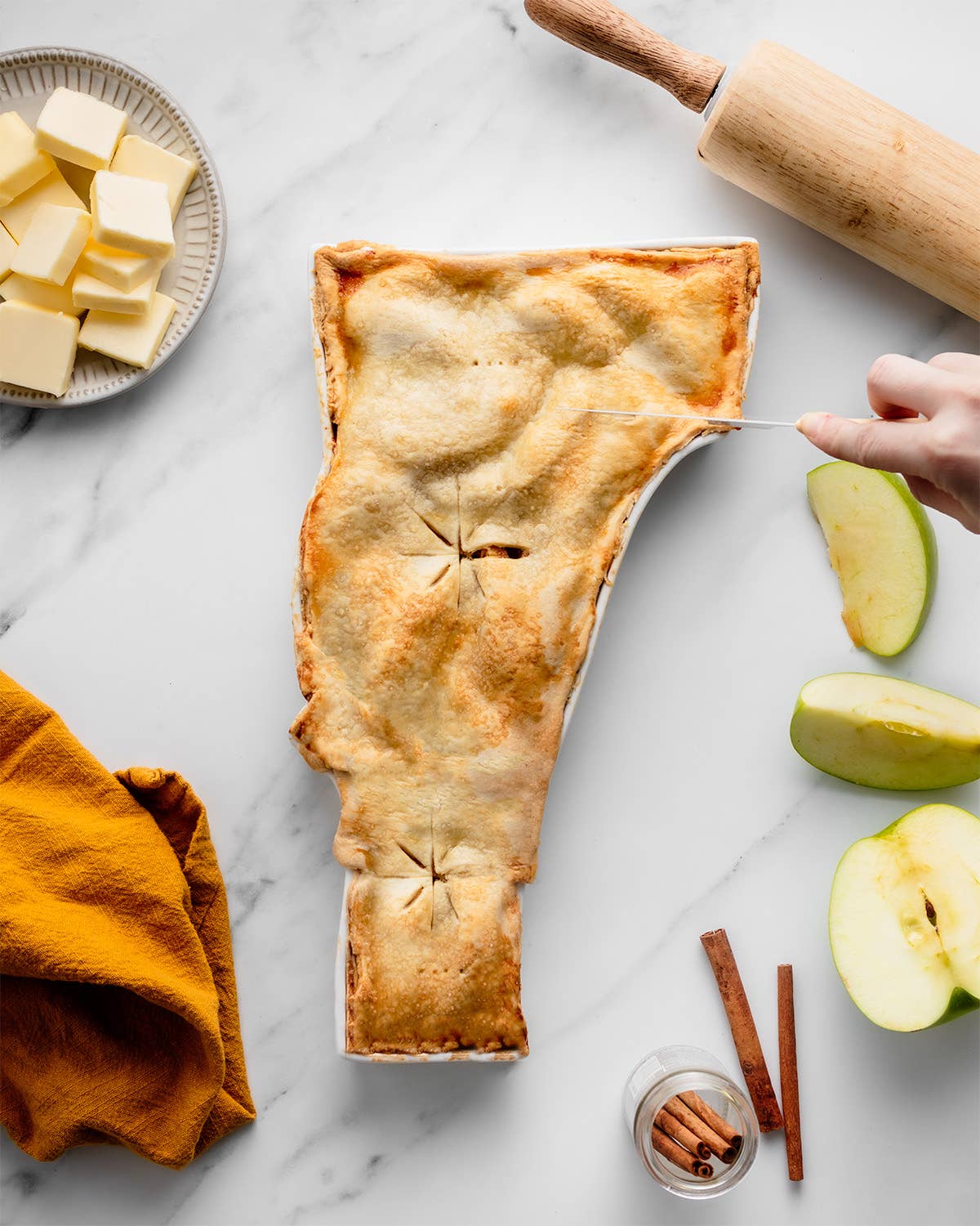 Lark - Wholesale Serving Plate - Vermont  State Plate4