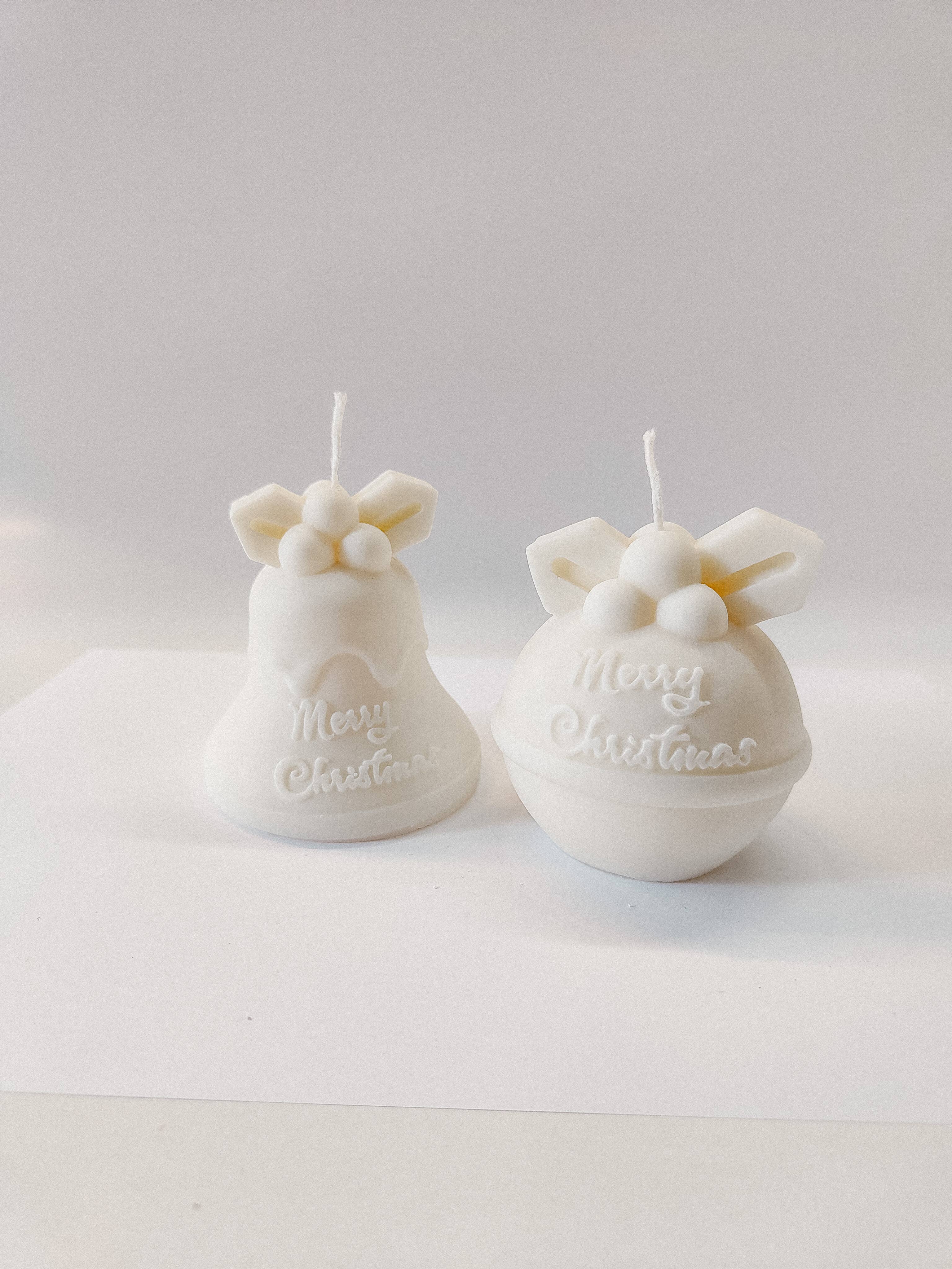 Brickstar Belgium - Wholesale Novelty candle - Xmas Ornaments Set (Bell & Ball)