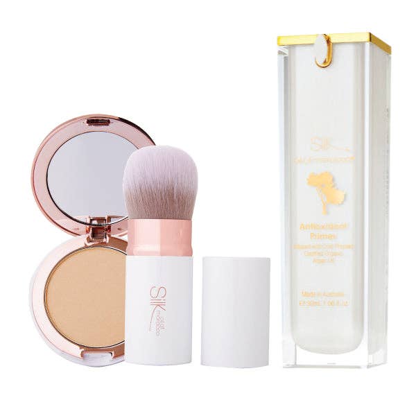 Prep & Go Pressed Mineral Powder Foundation Set - Trade Value Pack for wholesale by Silk oil of Morocco