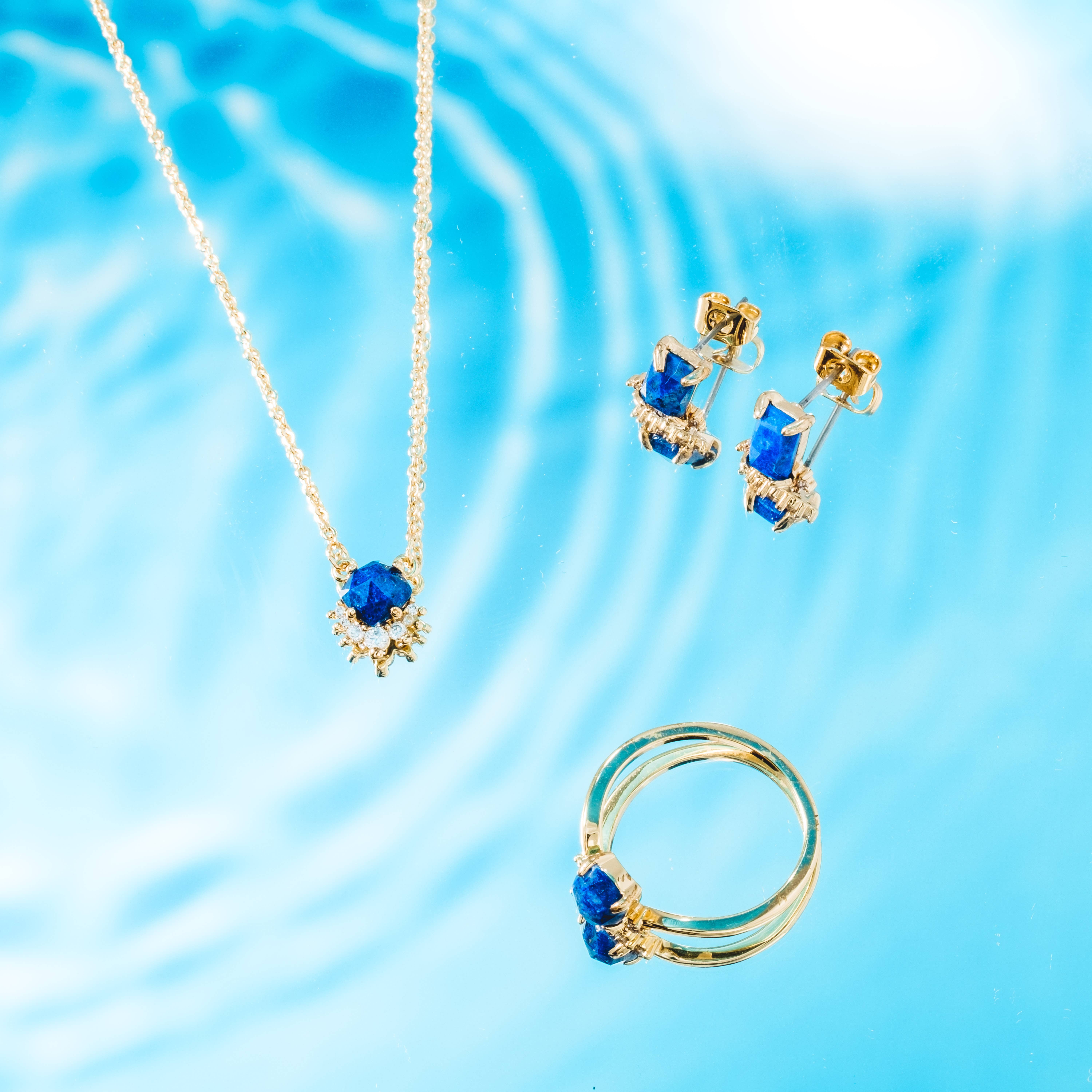 Heilo Jewelry - Wholesale Multi-Stone Ring - Zelda Lapis Ring3