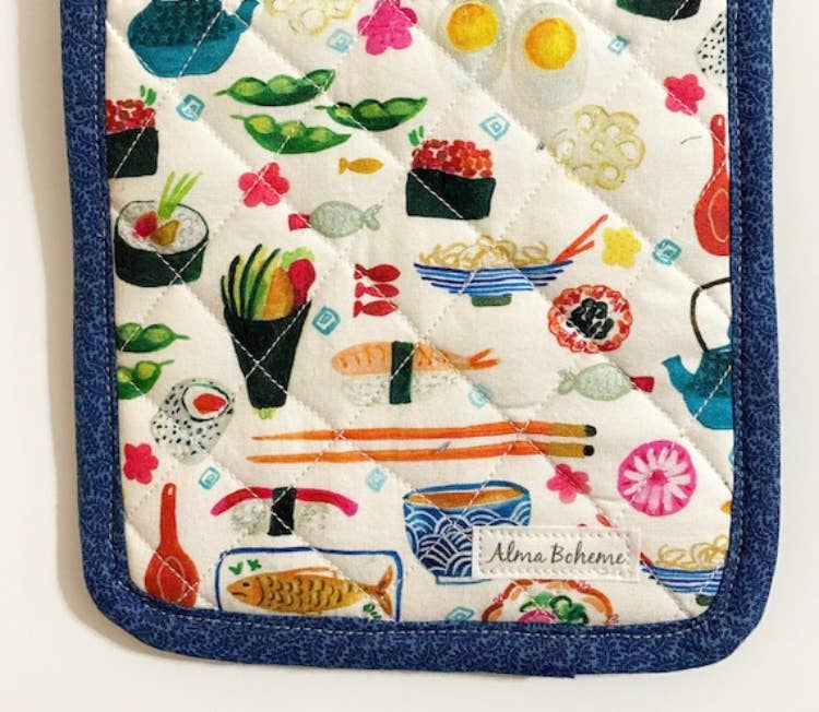 Alma Boheme Handmade - Venta al por mayor Manoplas para horno/ollas - Manopla de horno de corcho y algodón11