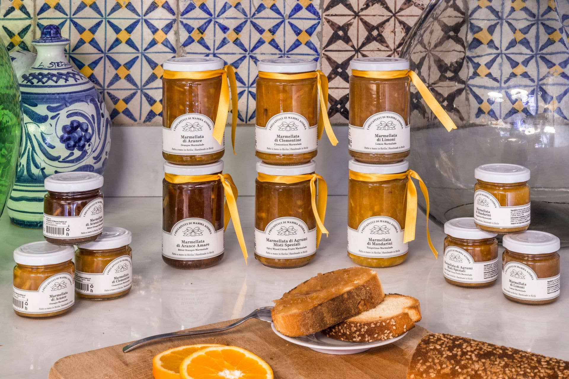 I Peccatucci di Mamma Andrea - Wholesale Jam - Gekruide Citrusvruchten Marmelade0