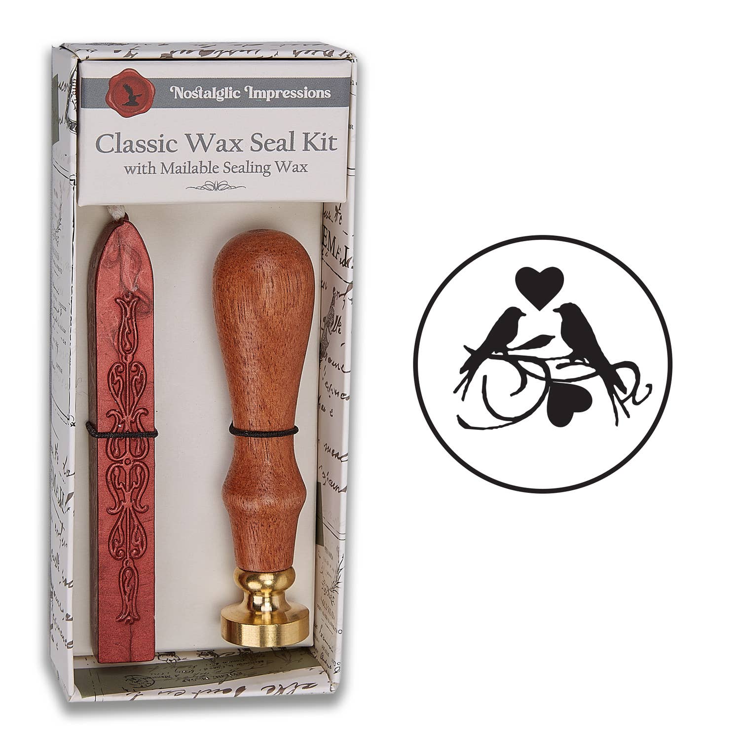 Freund Mayer & Co. - Wholesale Sealing Wax - Nature-Inspired Wood Handle Wax Seal Kits7
