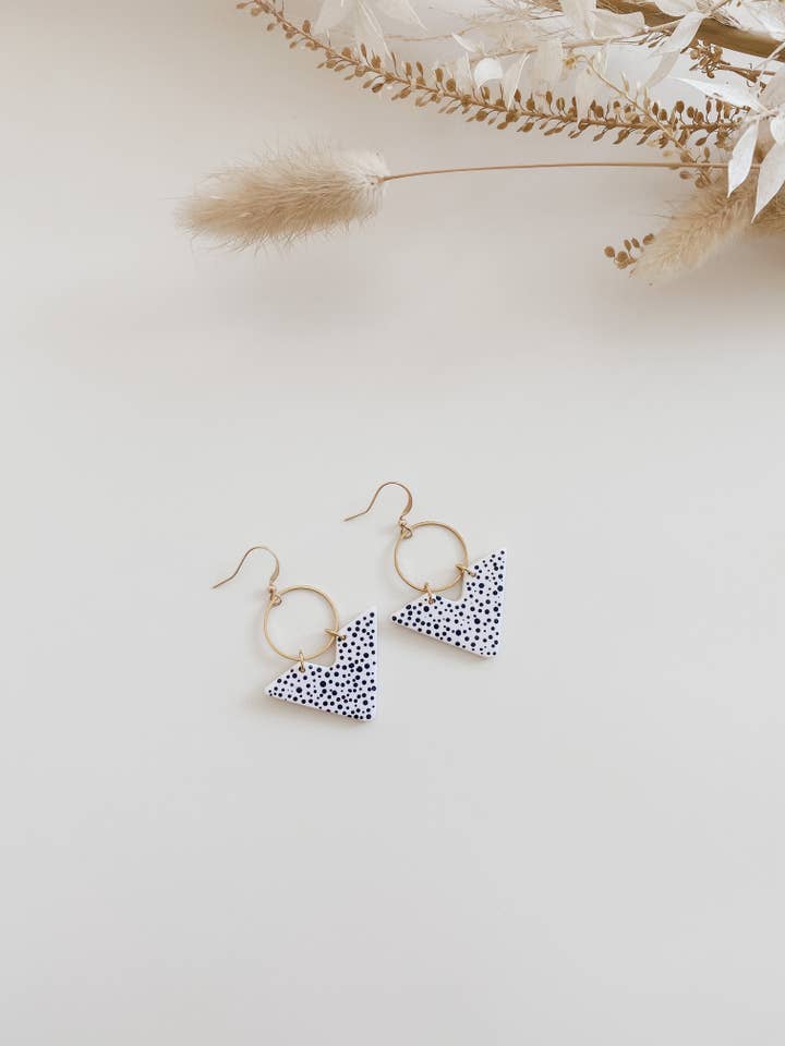 The Josie Hoops - Pois per la vendita all'ingrosso da parte di Florence and Fig