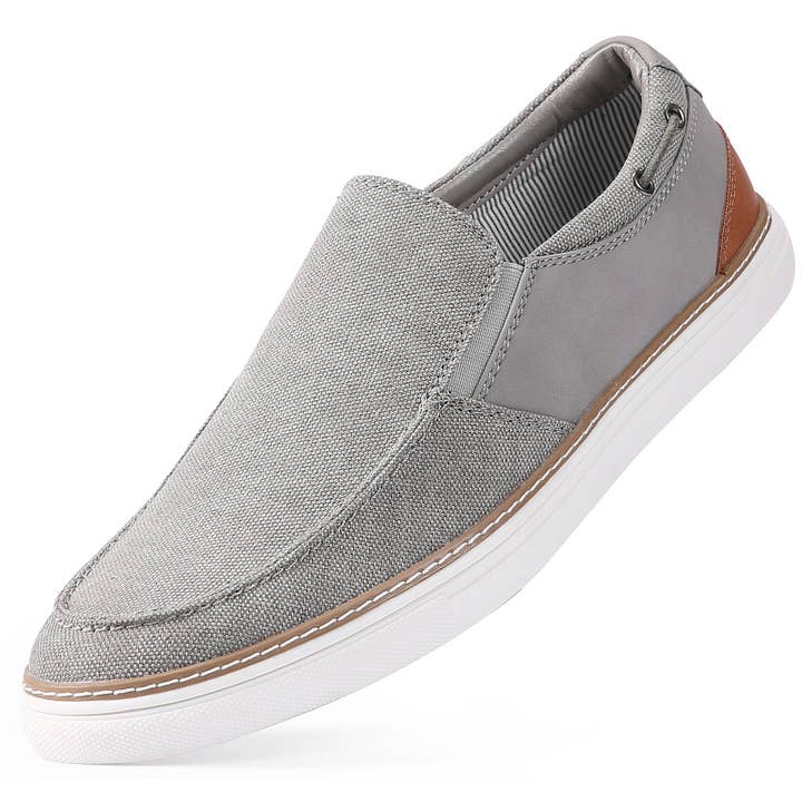 Mio Marino - Vendita all'ingrosso Sneakers senza lacci - Uomo - Marina Tela Scarpe da Barca8