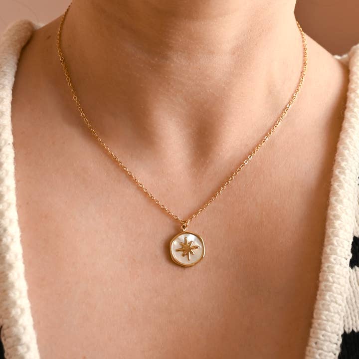 Blueyejewelry - Wholesale Pendant/charm necklace - Mother of Pearl Charm Necklaces-Heart Necklace-Star Pendant11
