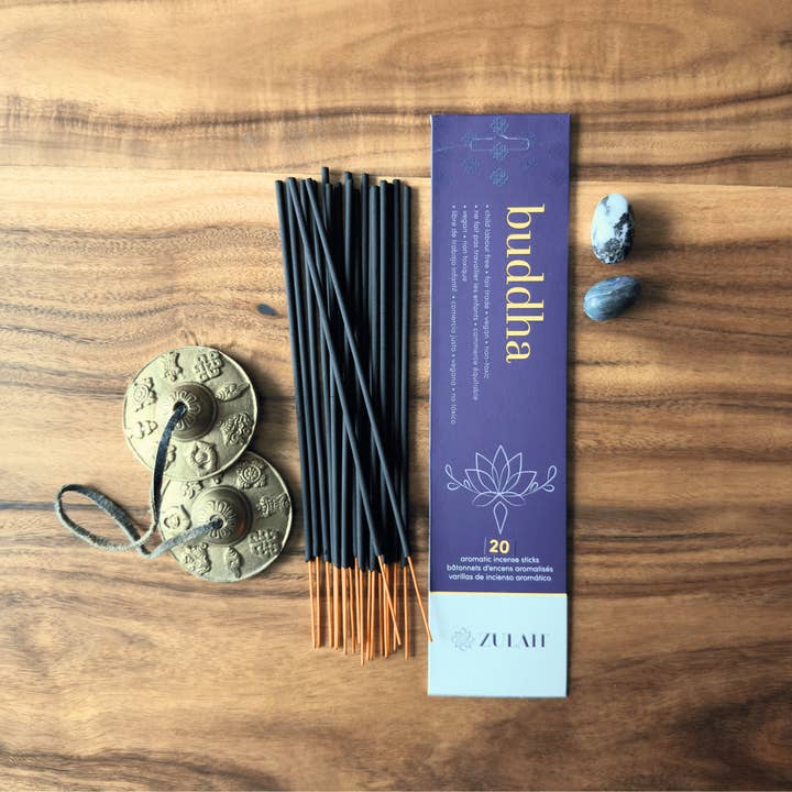 Buddha Incense, 20 sticks per pack for wholesale by Zulah Canada