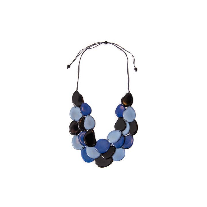 Organic Tagua Jewelry - Wholesale Kralen/parelketting - Amigas halsketting2