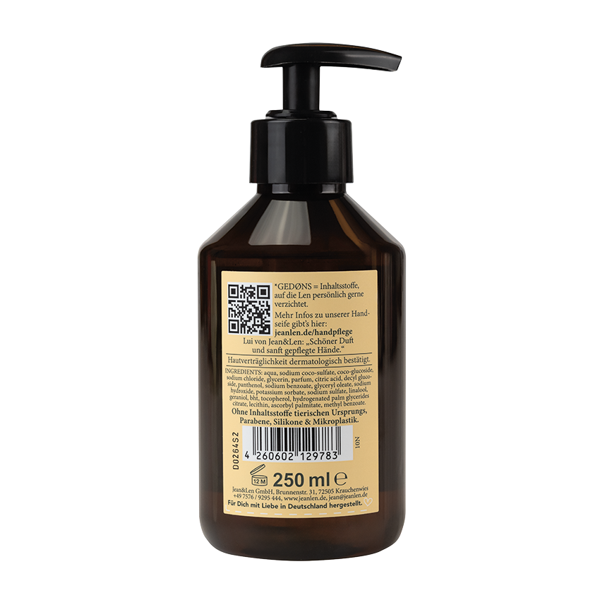 Jean & Len - Wholesale Hand Soap/Wash - Neroli/Jasmine Hand Soap 250 ml2