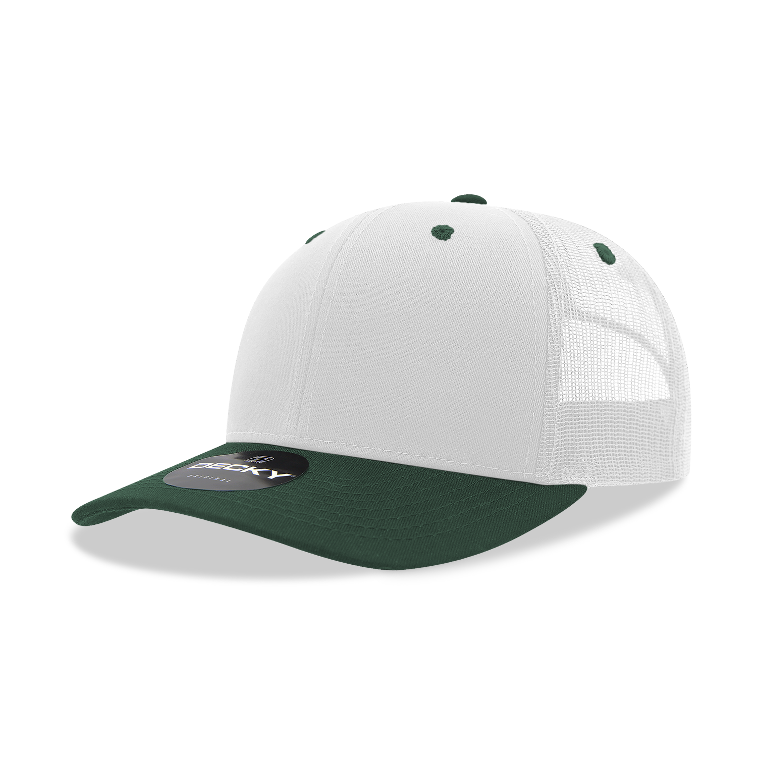 The Park Wholesale - Vente Casquette de camionneur – unisexe - Casquette Trucker classique Decky 6021, 6 panneaux, style mid pro49