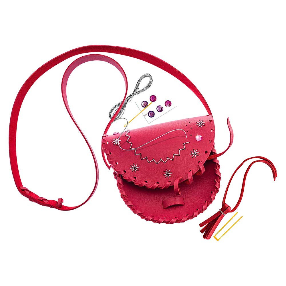 The Toy Network - Wholesale DIY Craft Kit - Kids - KidzMaker/My Designer Faux Leather Bag1