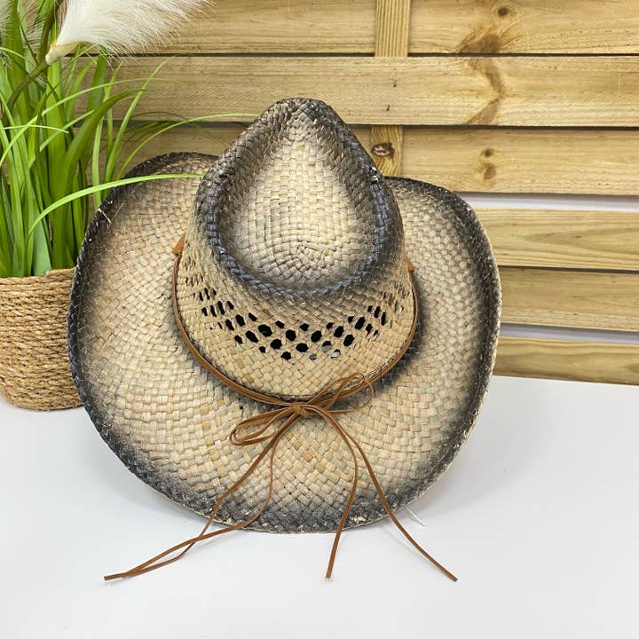 SWEET MAGIC MODA Y COMPLEMENTOS - Wholesale Straw hat – women's - COWBOY HAT3