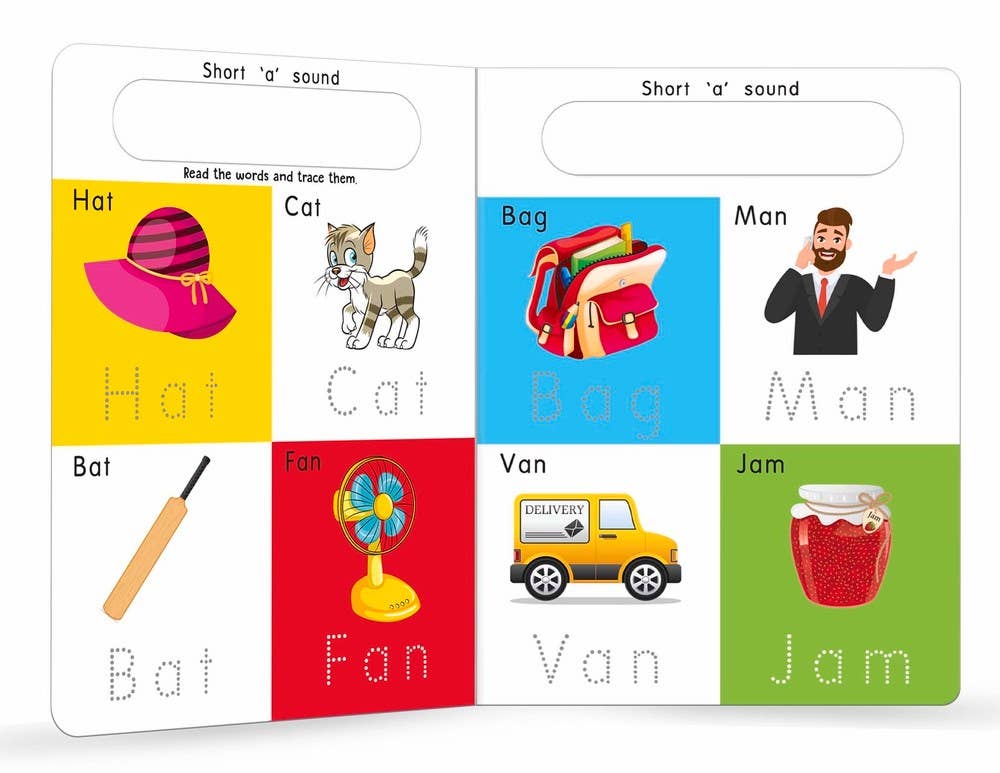 Independent Publishers Group - Wholesale Preschool Book (3-5) - My Big Wipe And Clean Book of Three Letter Words for Kids1