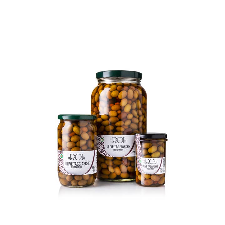 Olio Roi - Vendita all'ingrosso Olive - Olive Taggiasche liguri in salamoia