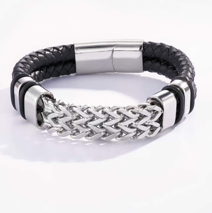 BYREN | ÉLINE L'ATELIER - Vente Bijou – homme - Bracelet en acier inoxydable 324OP070