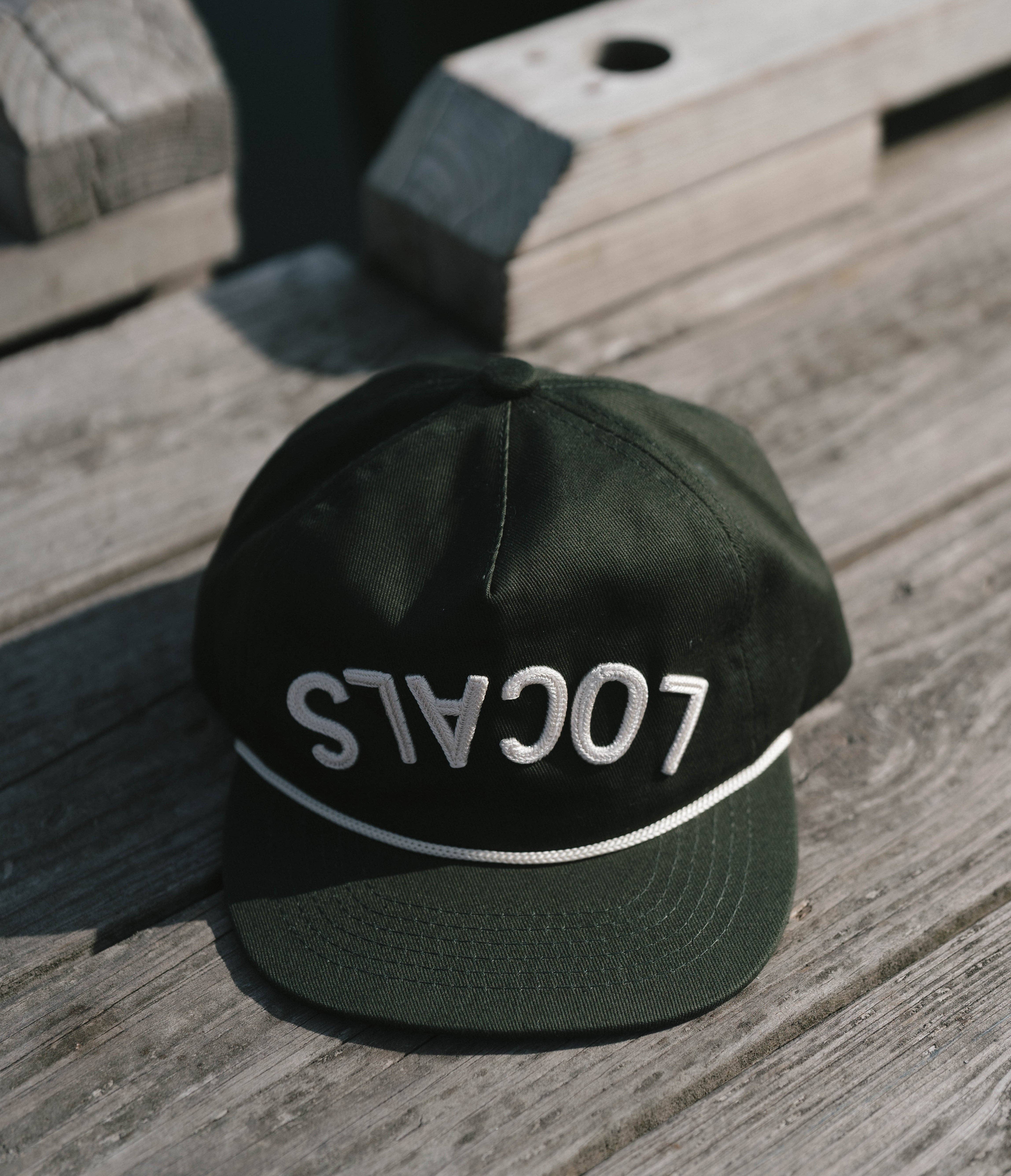 Locals Social Club - Vente Casquette de baseball – unisexe - Casquette Snapback Locals à l'envers