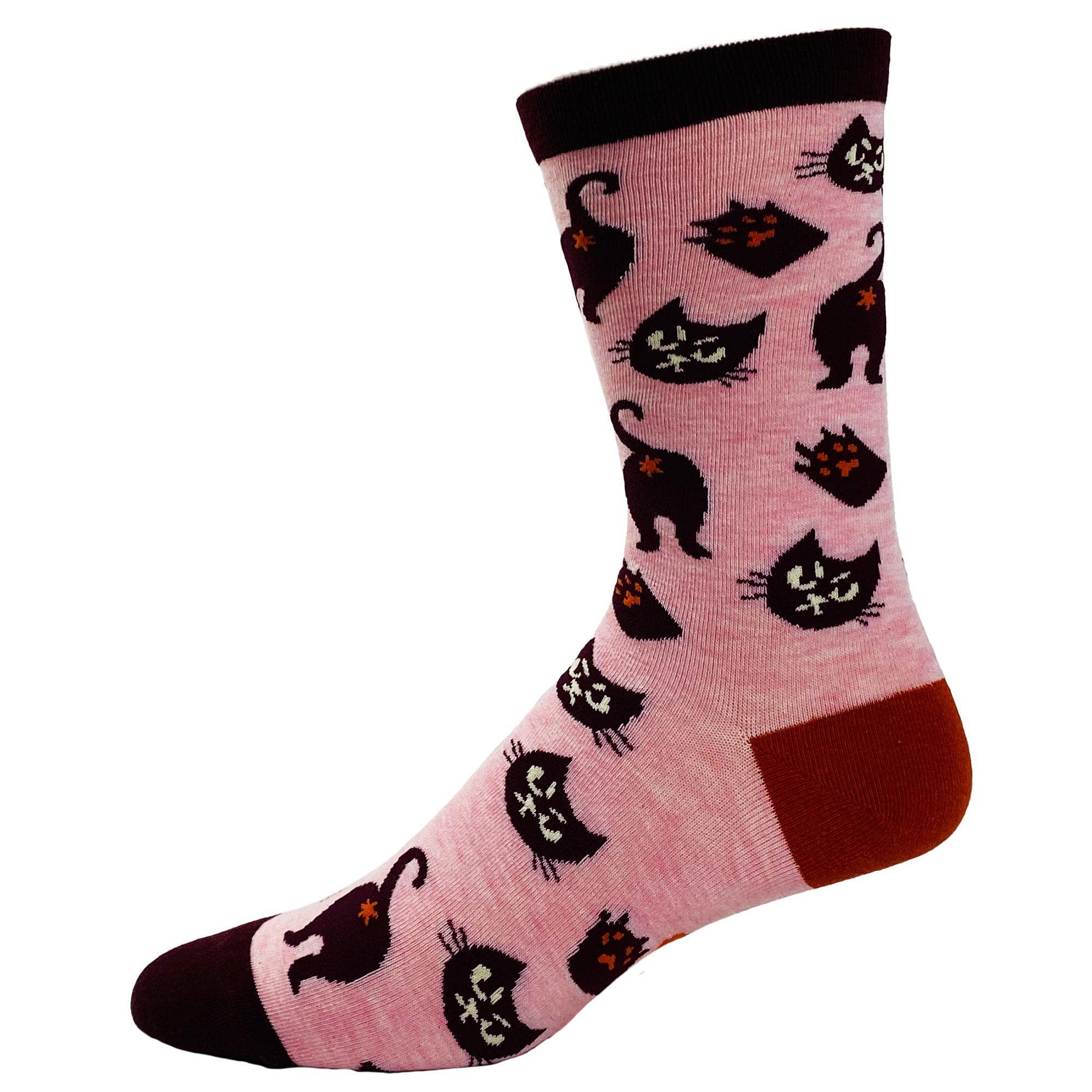 Pink Women's I Love My Asshole Cat Socks Fun Kitty Novelty Sock for wholesale on Faire2