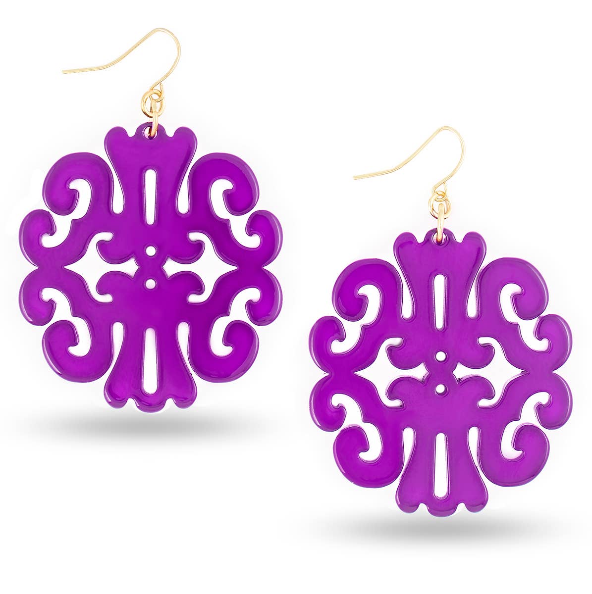 ZENZII Jewelry - Wholesale Dangle Earrings - Uptown Swirl Earring12