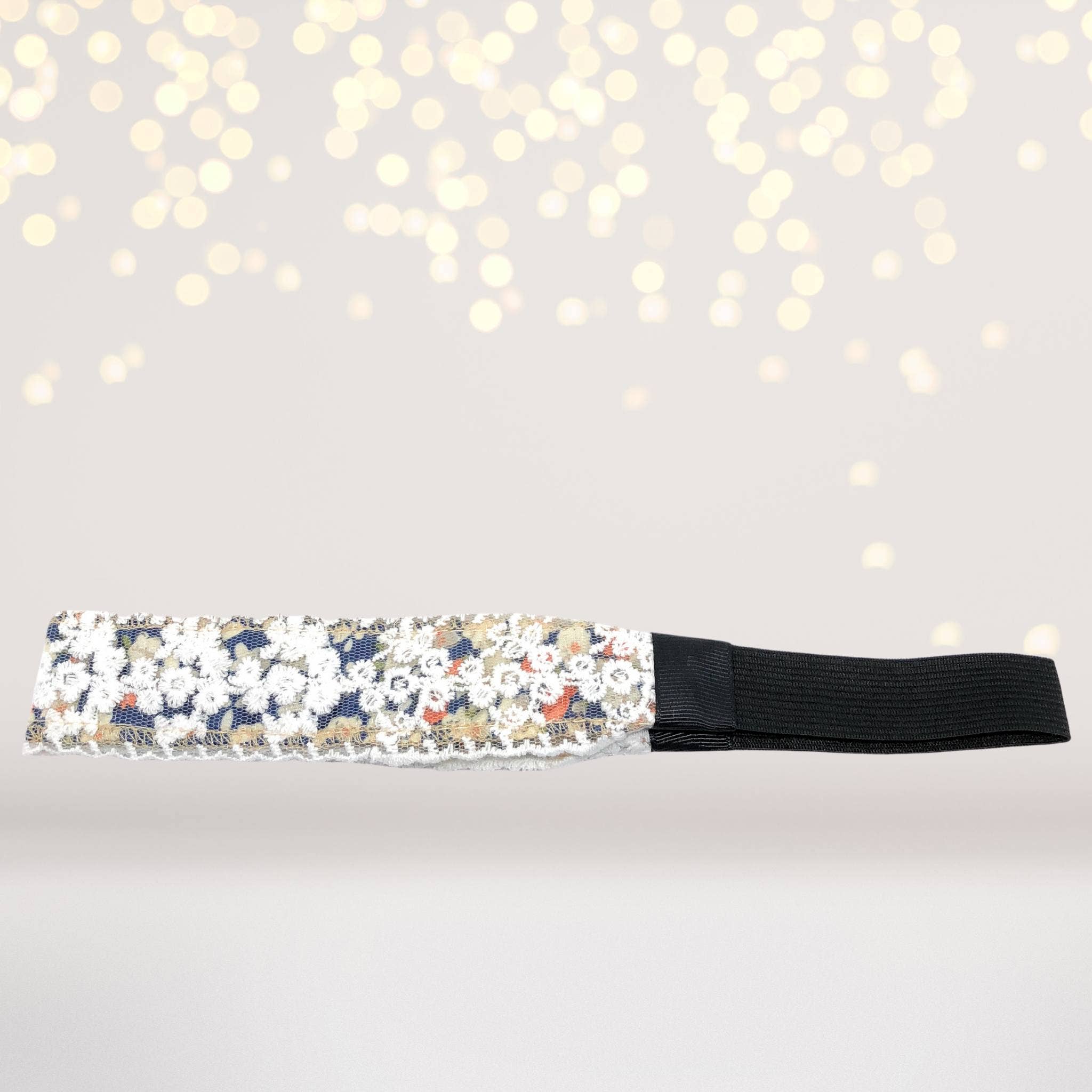 Chicky Chicky Bling Bling – Engroshandel Pandebånd - Børn – Piger Vintage Floral Blonder Pandebånd1