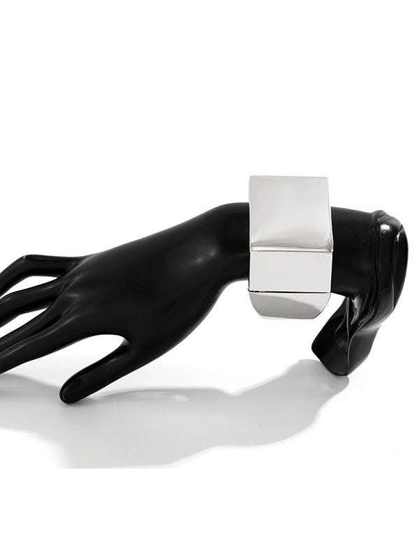 Sheer Trend – Engroshandel Manchetarmbånd – Geometrisk ensfarvet armbånd tilbehør1