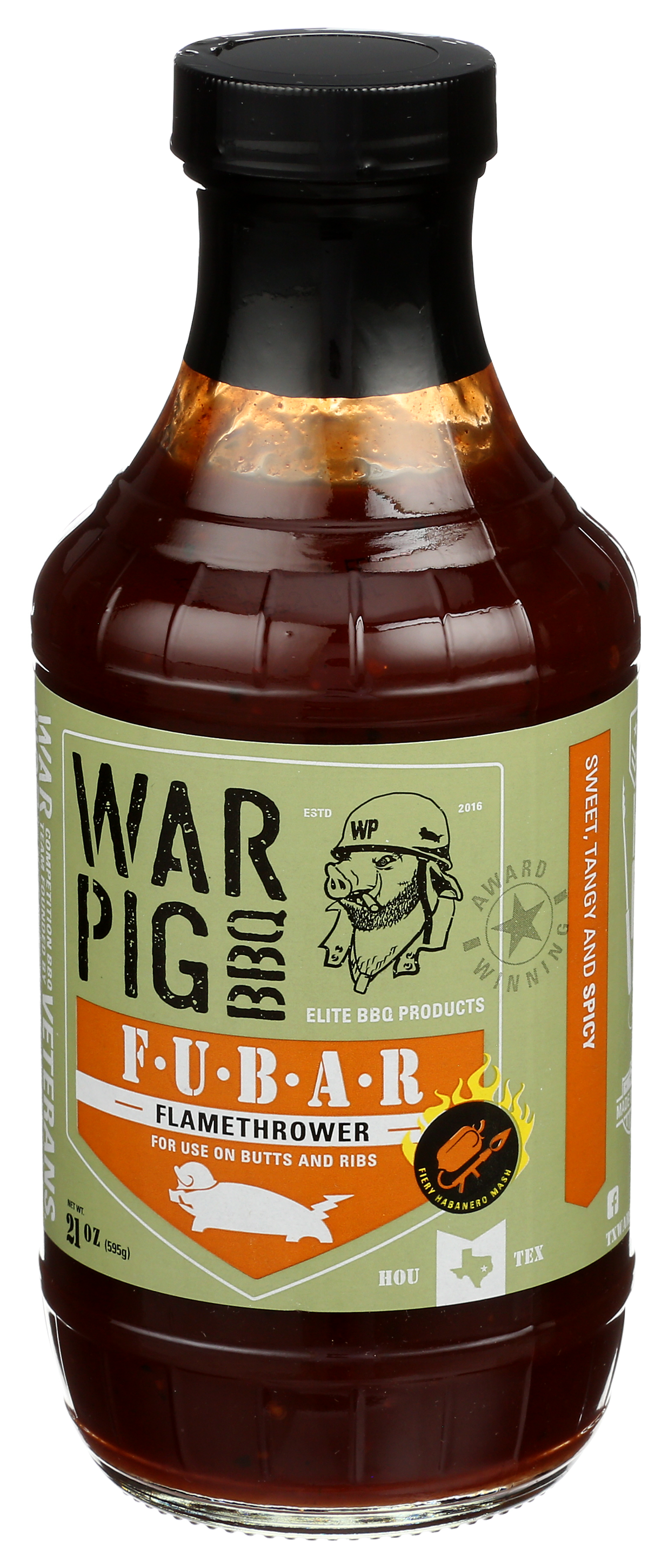 WarPig BBQ Elite BBQ Products - Wholesale BBQ Sauce - FUBAR Flamethrower4