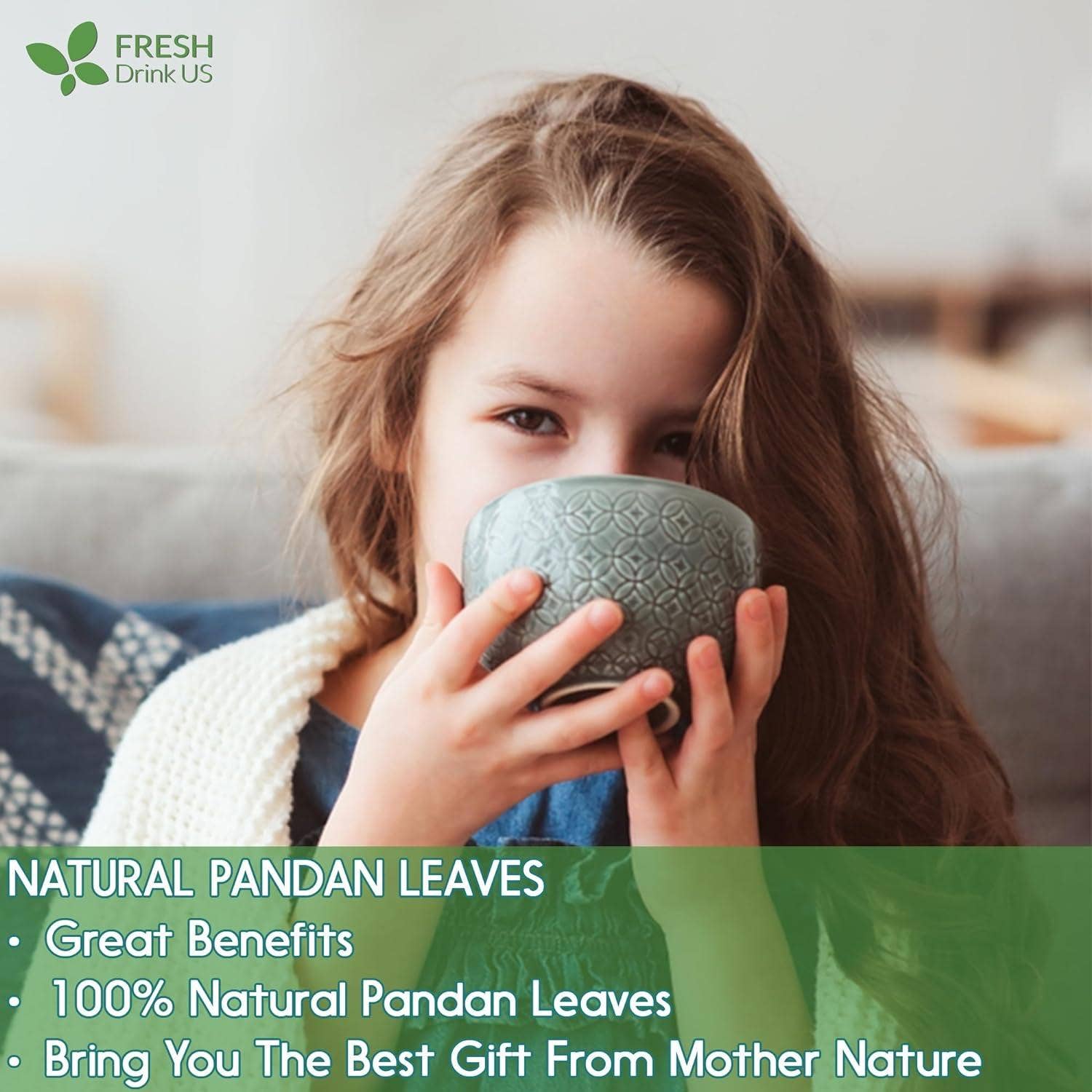 Naomi's Happy Place Shop - Wholesale Health/Detox Tea - Natural Pandan Leaves Dried, Pandan Leaf Powder, 100% Pure Dried Pandan Leaves, Pandan Leaf Tea, No Additives, No Caffeine, Vegan9