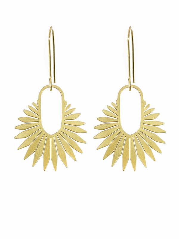 Sun Hoops for wholesale by Brass Sand