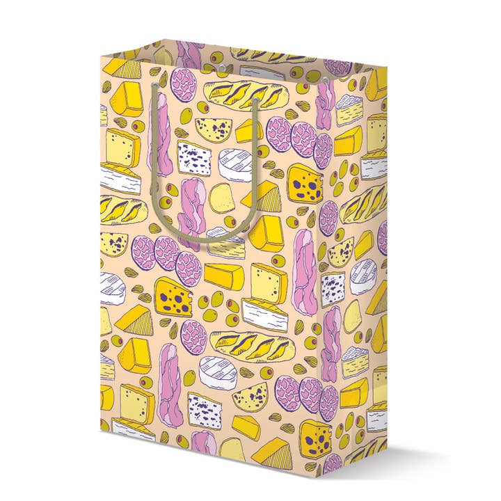 The Good Twin - Wholesale Gift bag - Meats and Cheeses Gift Bag