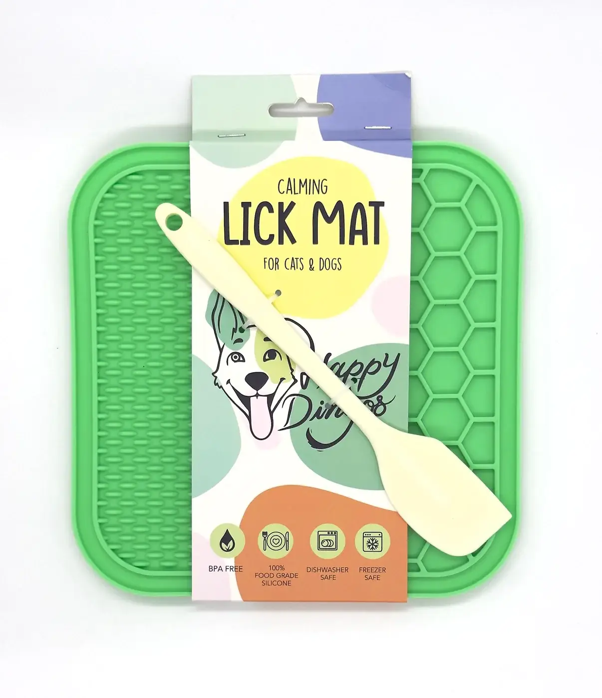 Happy Dingos – wholesale Pet food mat – Dog – Calming Lick Mat for Pets1