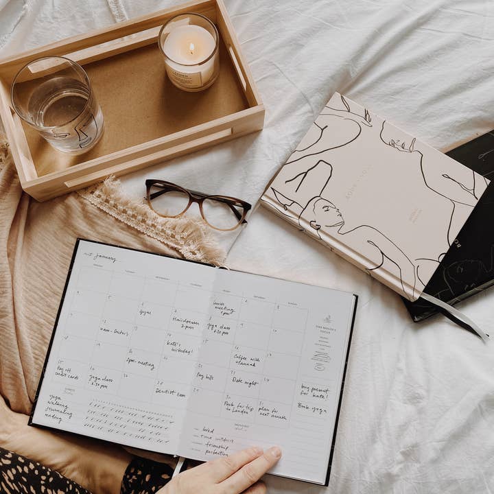 Blush And Gold - Wholesale Journal/Diary - Body + Soul Journal (Solstice) gift for her, undated planner14