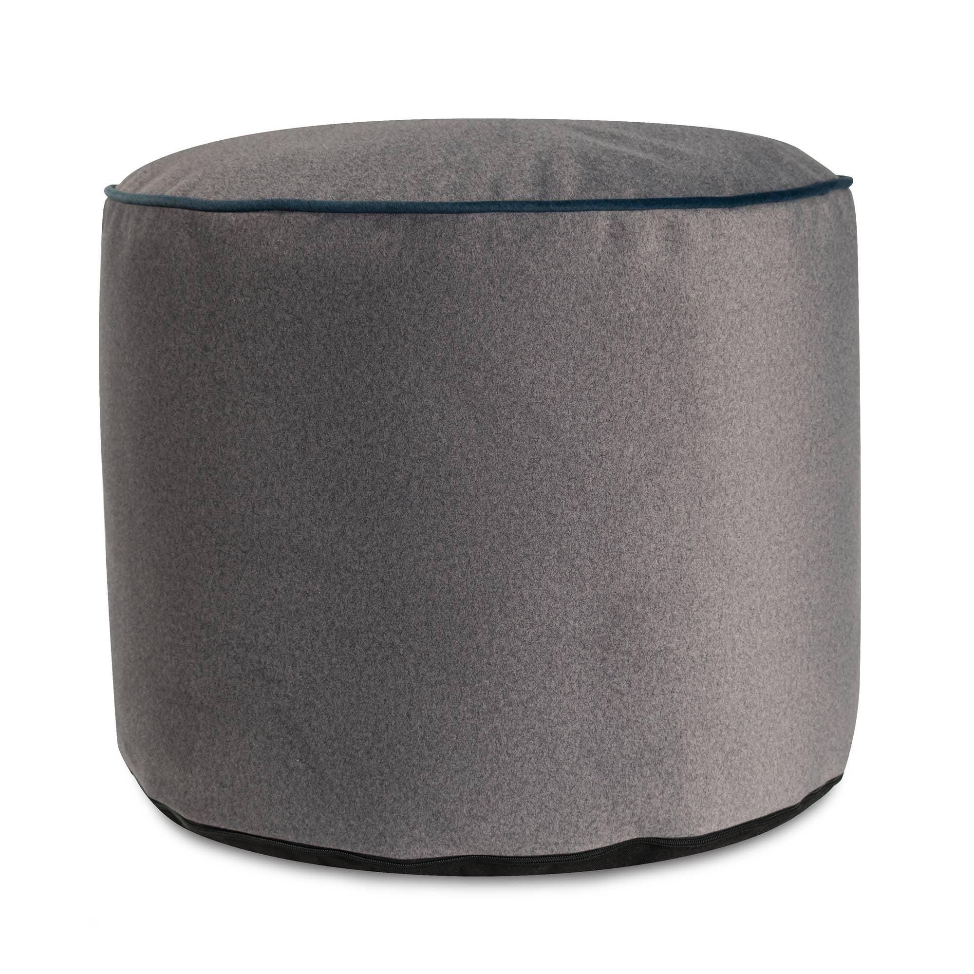 Howard Elliott on Faire - Wholesale Ottoman - Qivuit Contrast Welt Felted Pouf Collection13