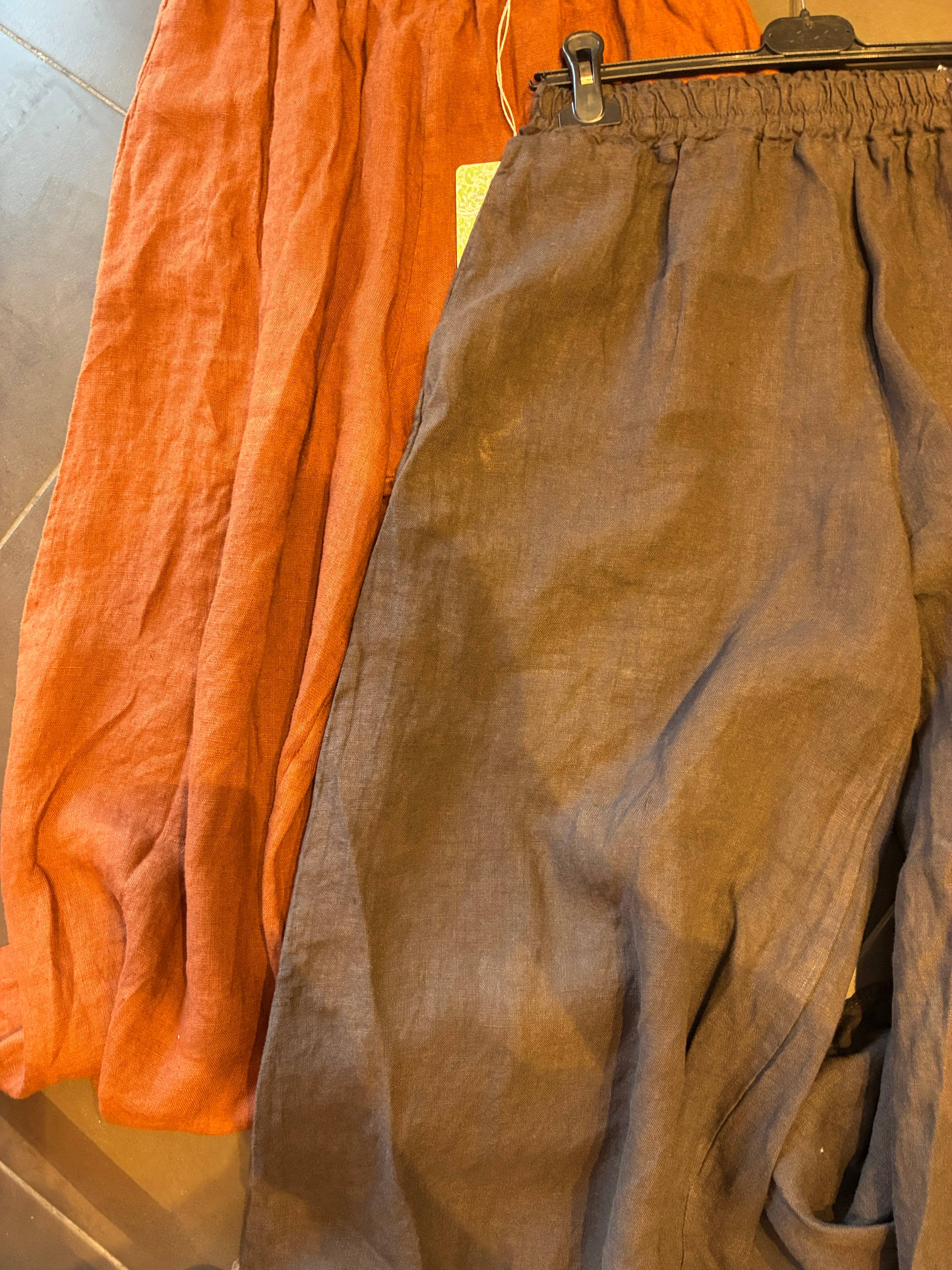 la maison des fibres naturelles – Großhandel Hose – Damen – Leinenhose 6272 aus 100 % Leinen23