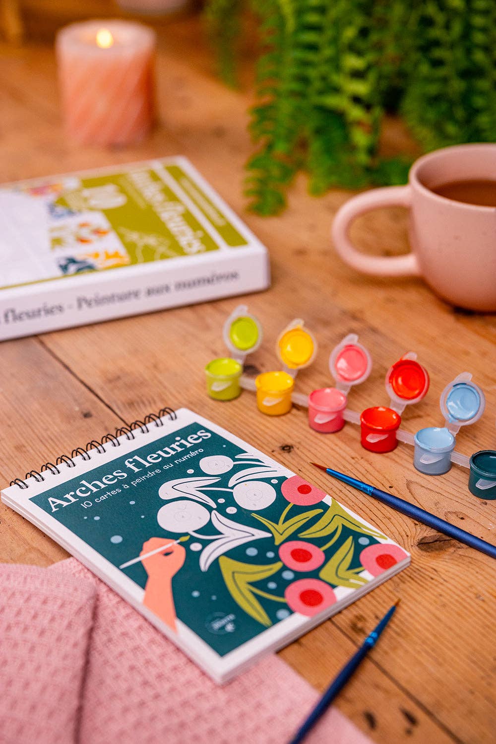 Maison Joliette - Wholesale DIY Craft Kit - Paint by Numbers - Flowering Arches5