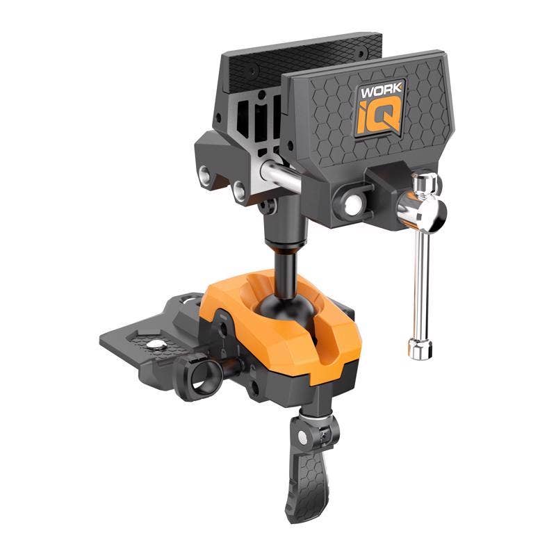 Everyday Supply Co - Wholesale Craft Tool - WORK IQ - Work IQ Steel Vise 360 deg Swivel Base0