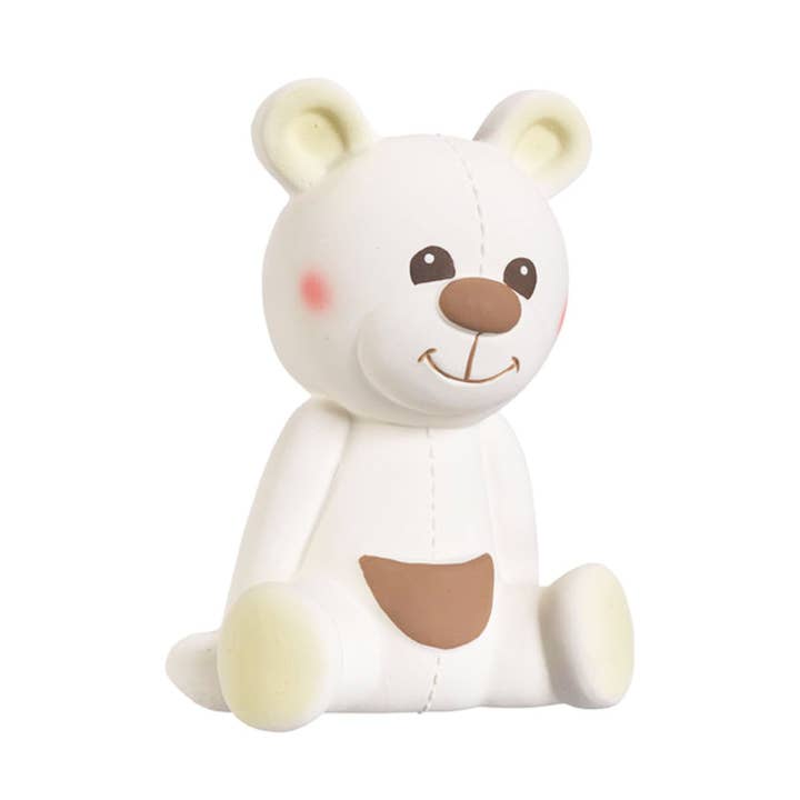 Sophie la Girafe friend Gabin the Bear for wholesale by Sophie la Girafe by Calisson Toys.