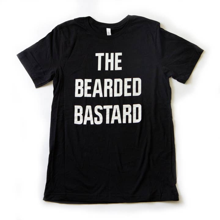 Maglietta anni '70 di The Bearded Bastard per la vendita all'ingrosso da parte di The Bearded Brotherhood