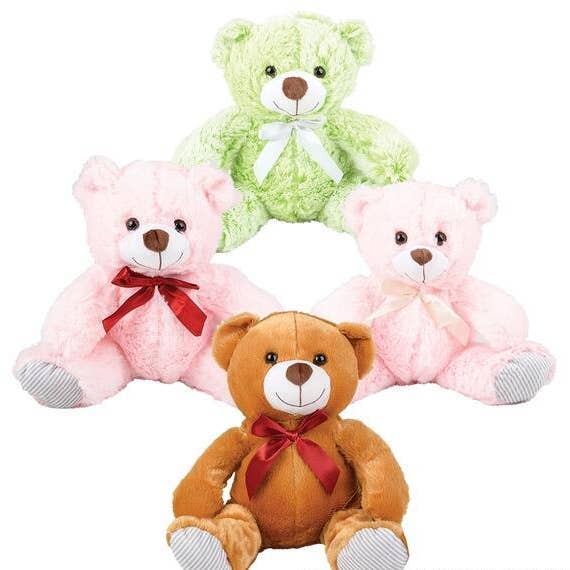 La Luna Bella - Toys - Wholesale Stuffed/Plush Toy - Kids & Baby - 10" RIBBON BEAR ASSORTMENT - LLB Plush Toys3