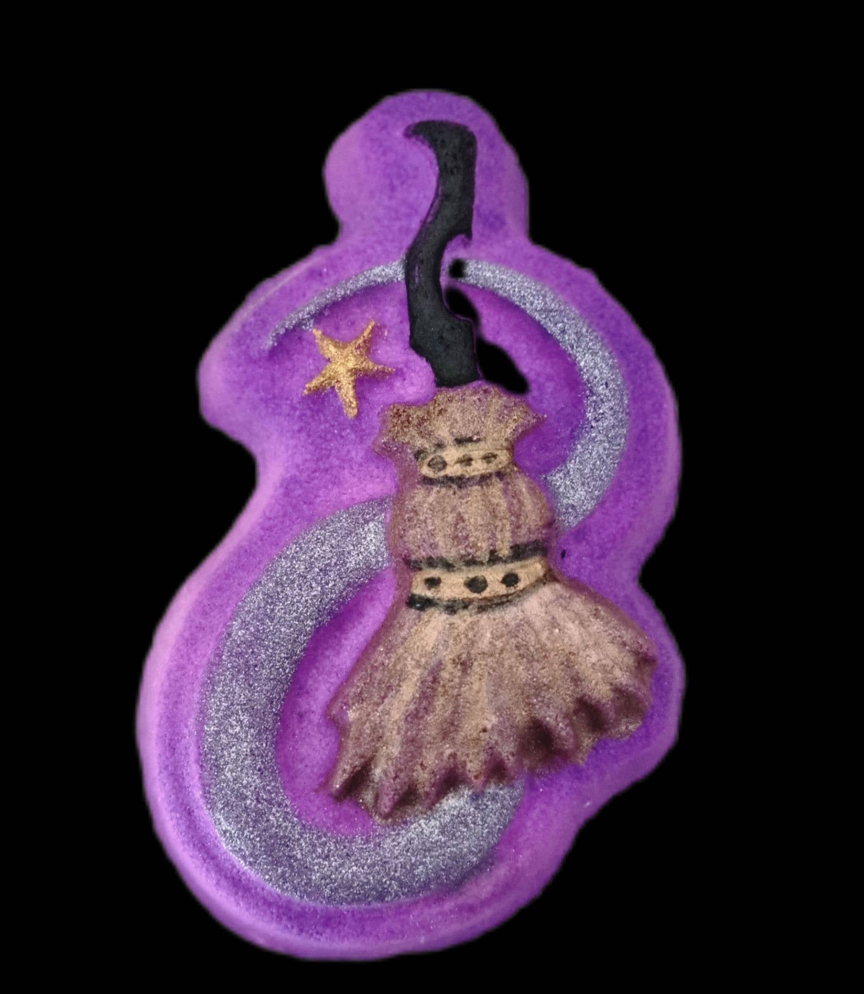 BBHP Moulds – wholesale Craft supplies – Witches Broom Bath Bomb Mould1
