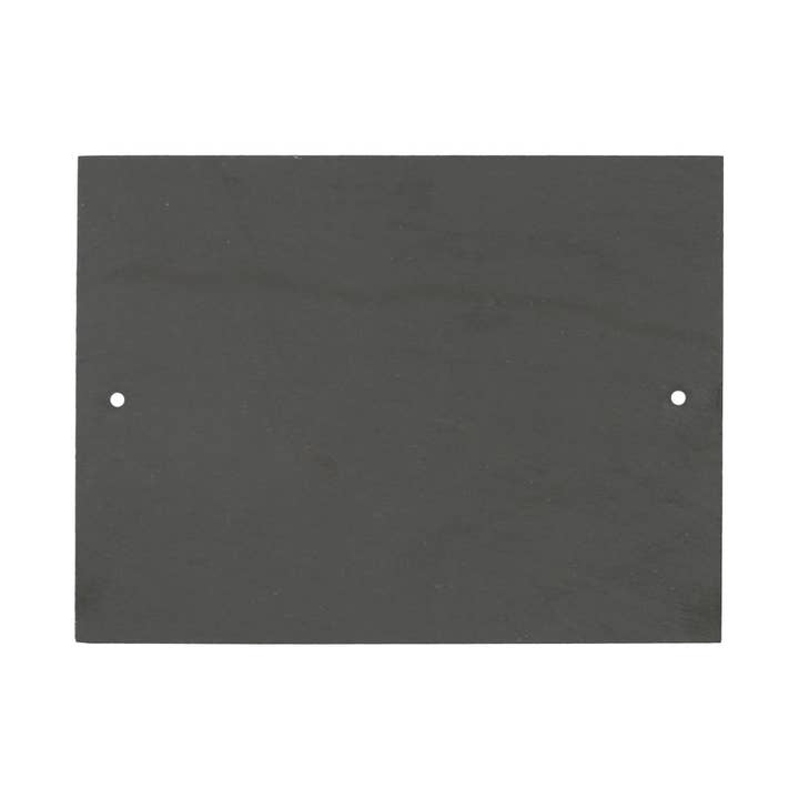 Linea Rectangle Blank Slate House Sign - 20cm x 15cm for wholesale by Rinkit Ltd