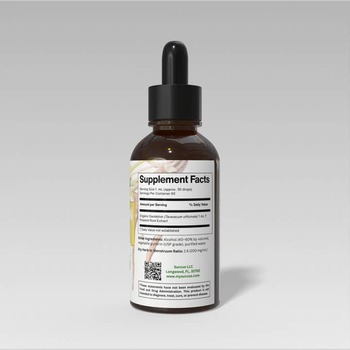 Succus - Wholesale Tincture - Dandelion Root Tincture | Premium Herbal Root Tincture1